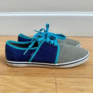 Vans Two-Tone Blue and Gray Casual Shoes